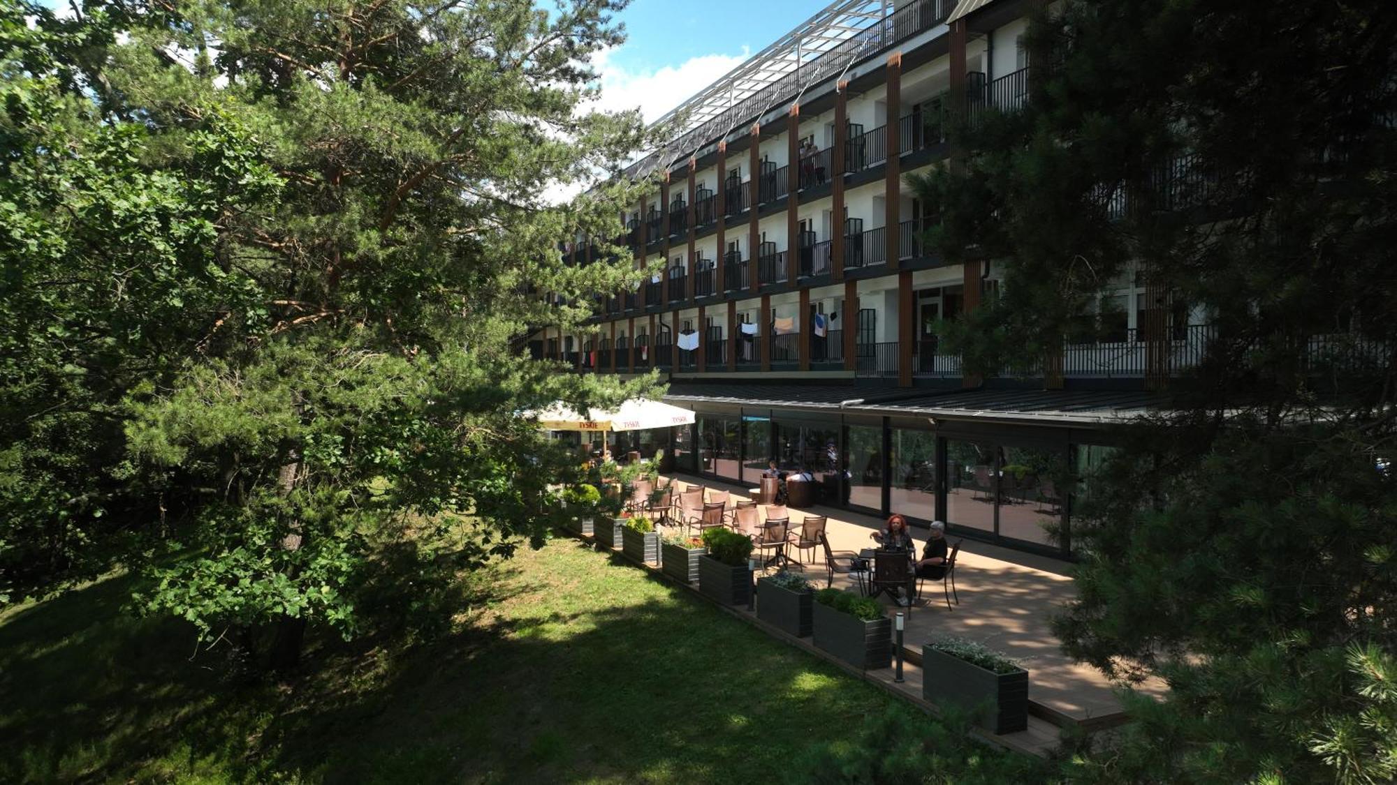 Hotel Sanatorium Uzdrowiskowe Augustów Esterno foto